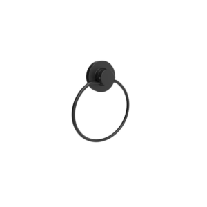 טבעת מגבת ואקום שחור