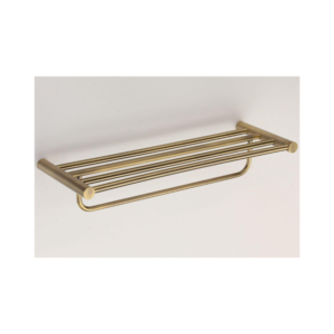 מדף מגבות ברונזה