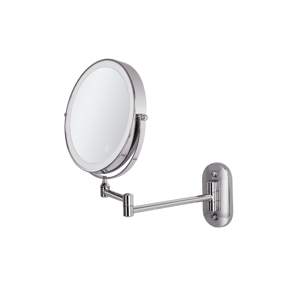 מראה מגדילה עם תאורה