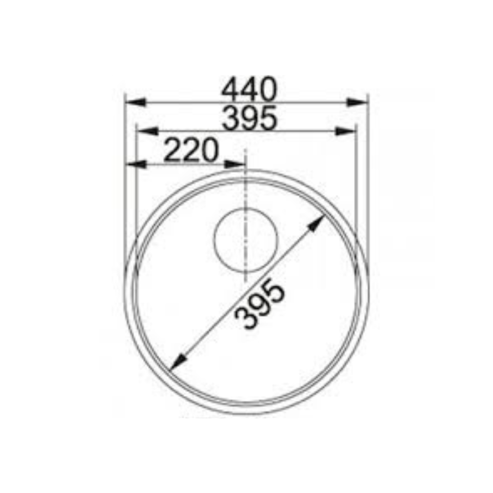 כיור מטבח נירוסטה 210 ROX FRANKE פרנקה
