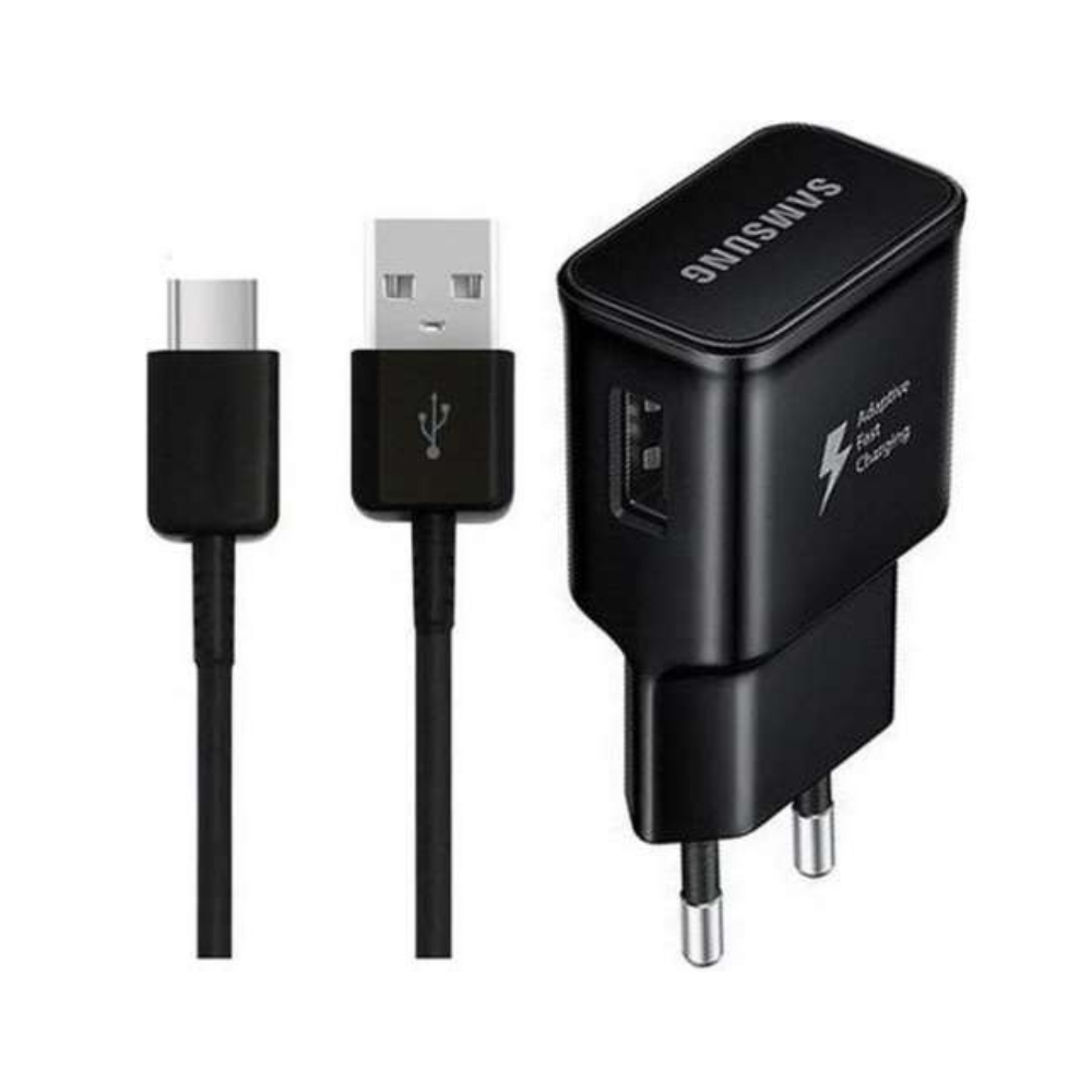 מטען Samsung מקורי מהיר 15W + כבל USB-TYPEC
