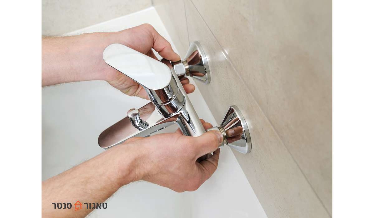 החלפת ברז סוללה לאמבטיה