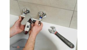 החלפת ברז סוללה לאמבטיה