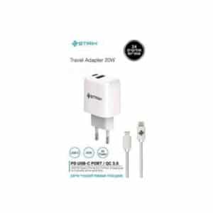 מטען מהיר 20W- ראש USB+USBC + כבל TYPEC -TYPEC