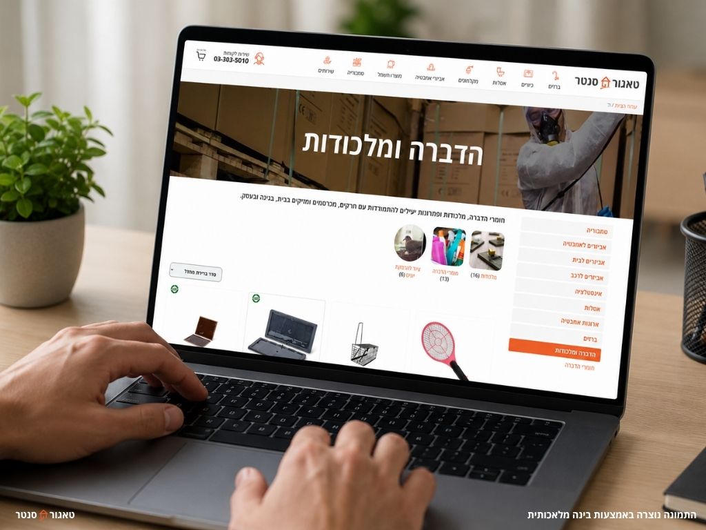 איפה קונים חומרי הדברה