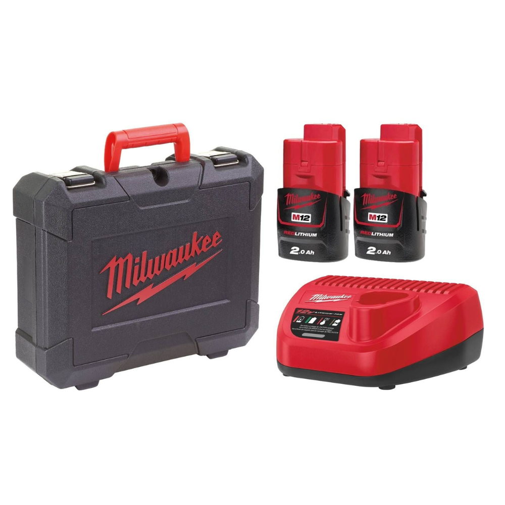 מברגת אימפקט 12V עם ארגז נשיאה M12 Milwaukee – תמונה 2